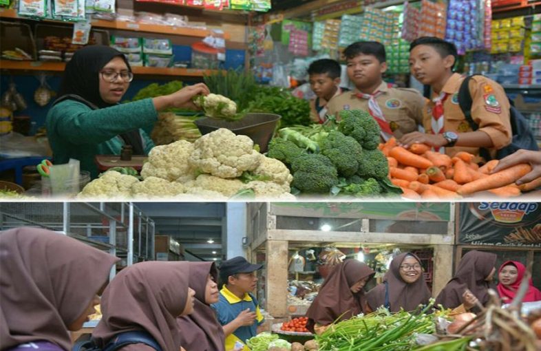 Sekolah Berbasis Pasar Tradisional: Anak Belajar Matematika dan Ekonomi dari Pedagang
